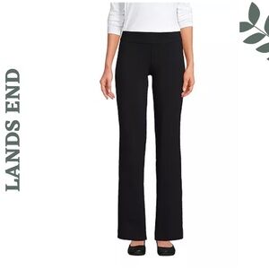 Lands’ End Starfish Straight Leg Black Pants – Size Small